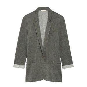 Gray blazer